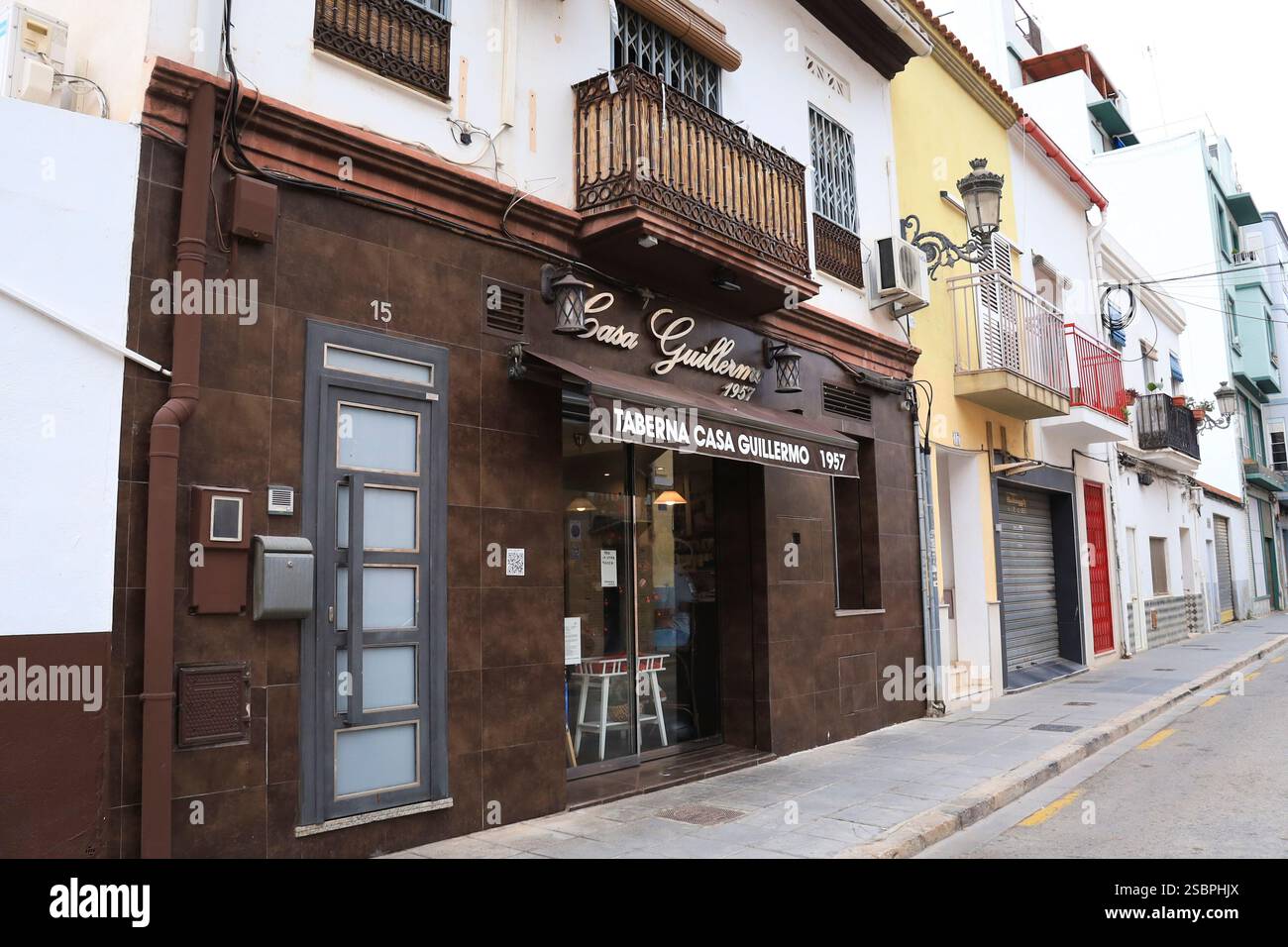 Valencia, Spain- December 26, 2024: Famous tavern for its anchovies ...