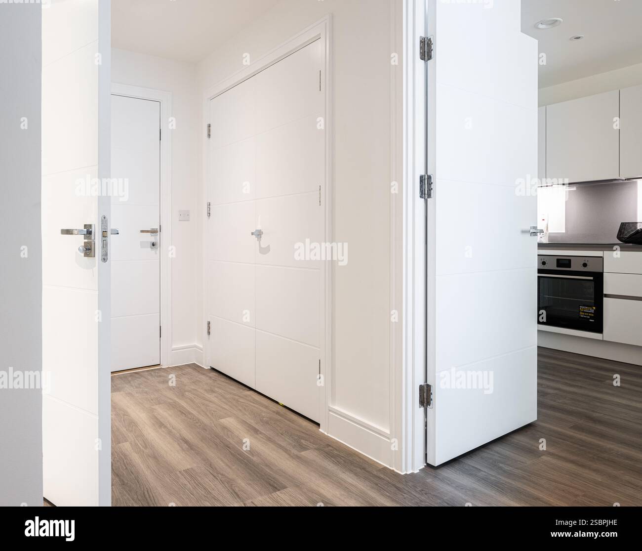 Modern developer house interiors Stock Photo - Alamy