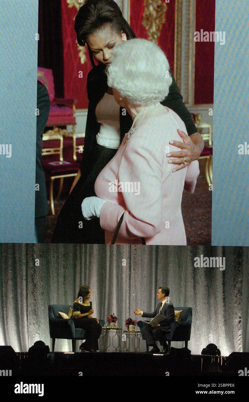 Becoming : An intimate conversation with Michelle Obama at the O2 ...