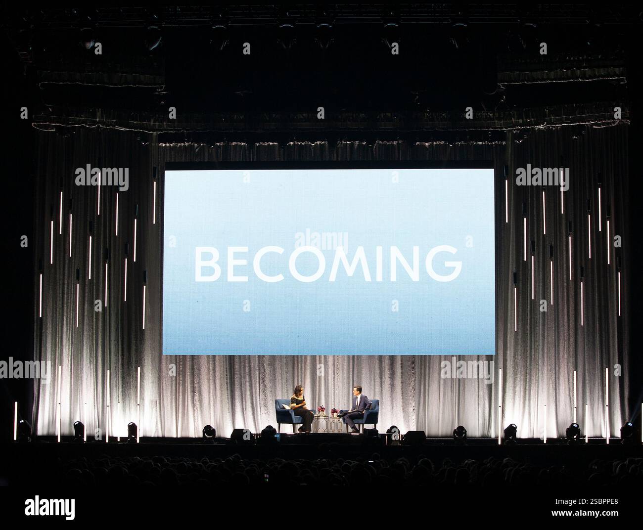 Becoming : An intimate conversation with Michelle Obama at the O2 ...