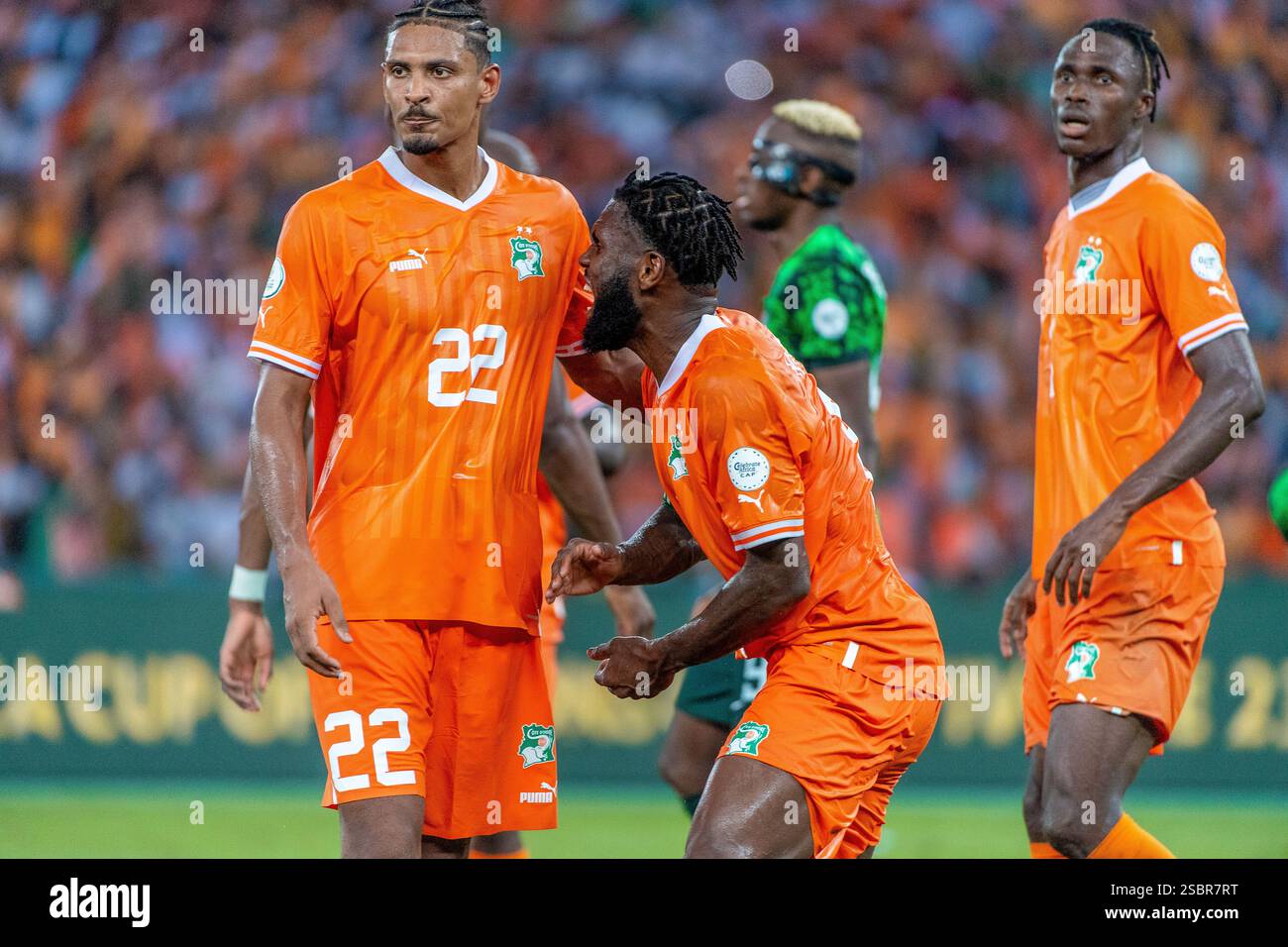 Sebastian Haller of Ivory Coast Stock Photo