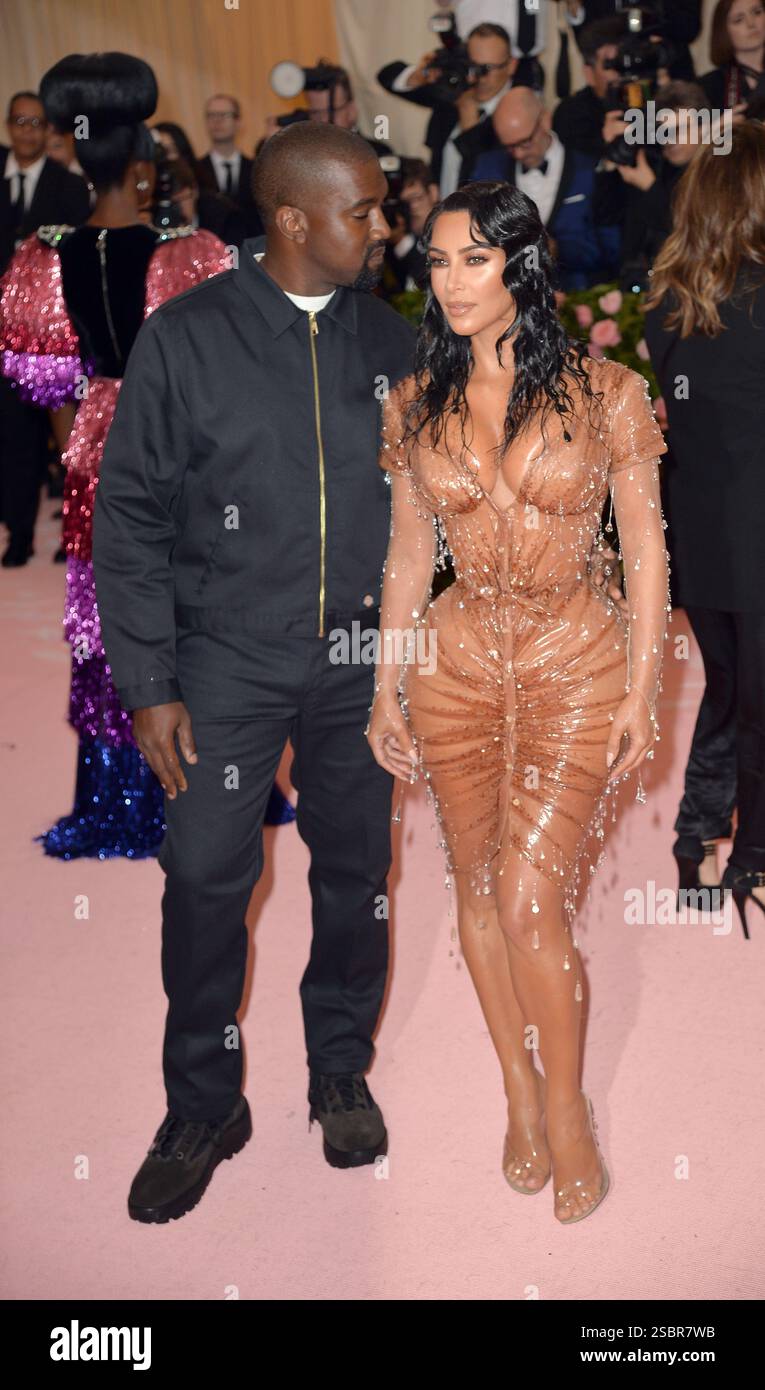 Kim Kardashian And Kanye West Arriving At The 2019 Met Gala Celebrating kim-kardashian-and-kanye-west-arriving-at-the-2019-met-gala-celebrating