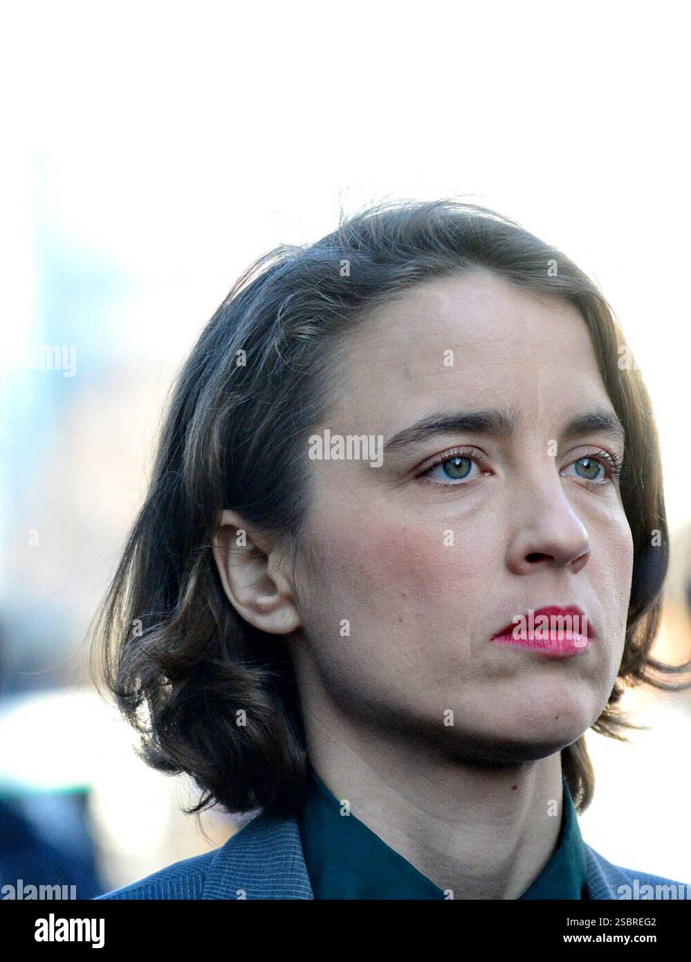 Adele Haenel actress leaves the Trial of Christophe Ruggia. French ...
