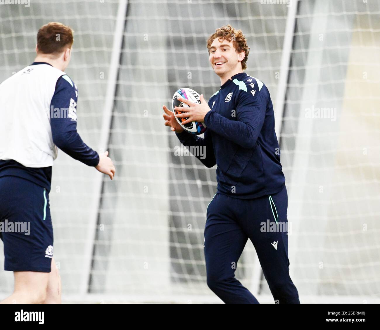 Oriam Sports Centre Edinburgh.Scotland.UK.4h Feb 2025 Scotland Rugby