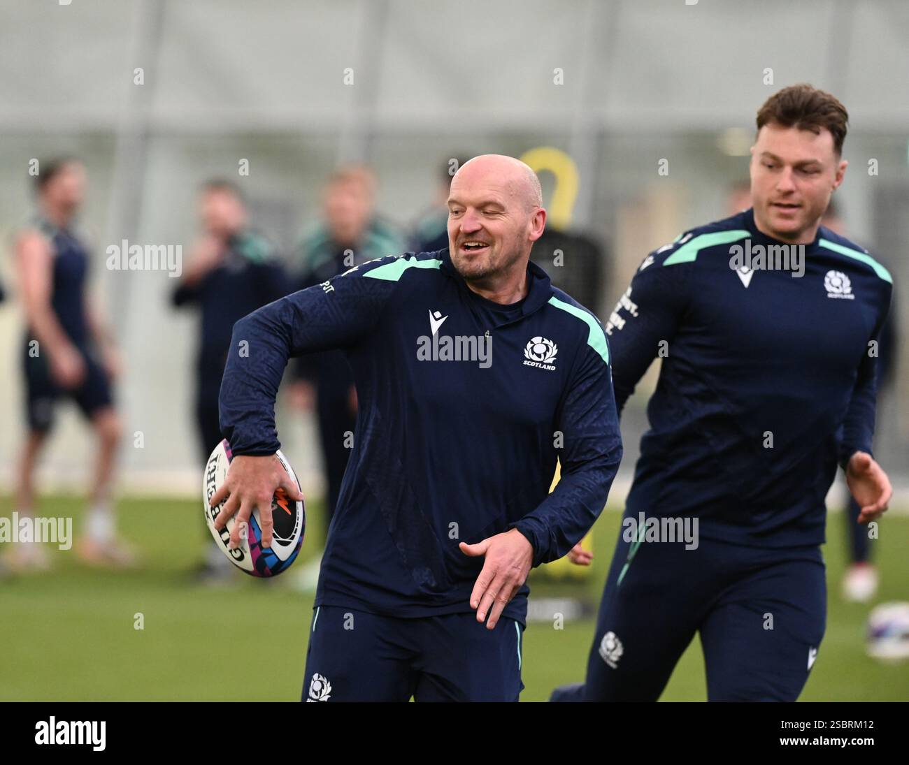 Oriam Sports Centre Edinburgh.Scotland, UK. Feb, 2025. Scotland Rugby ...