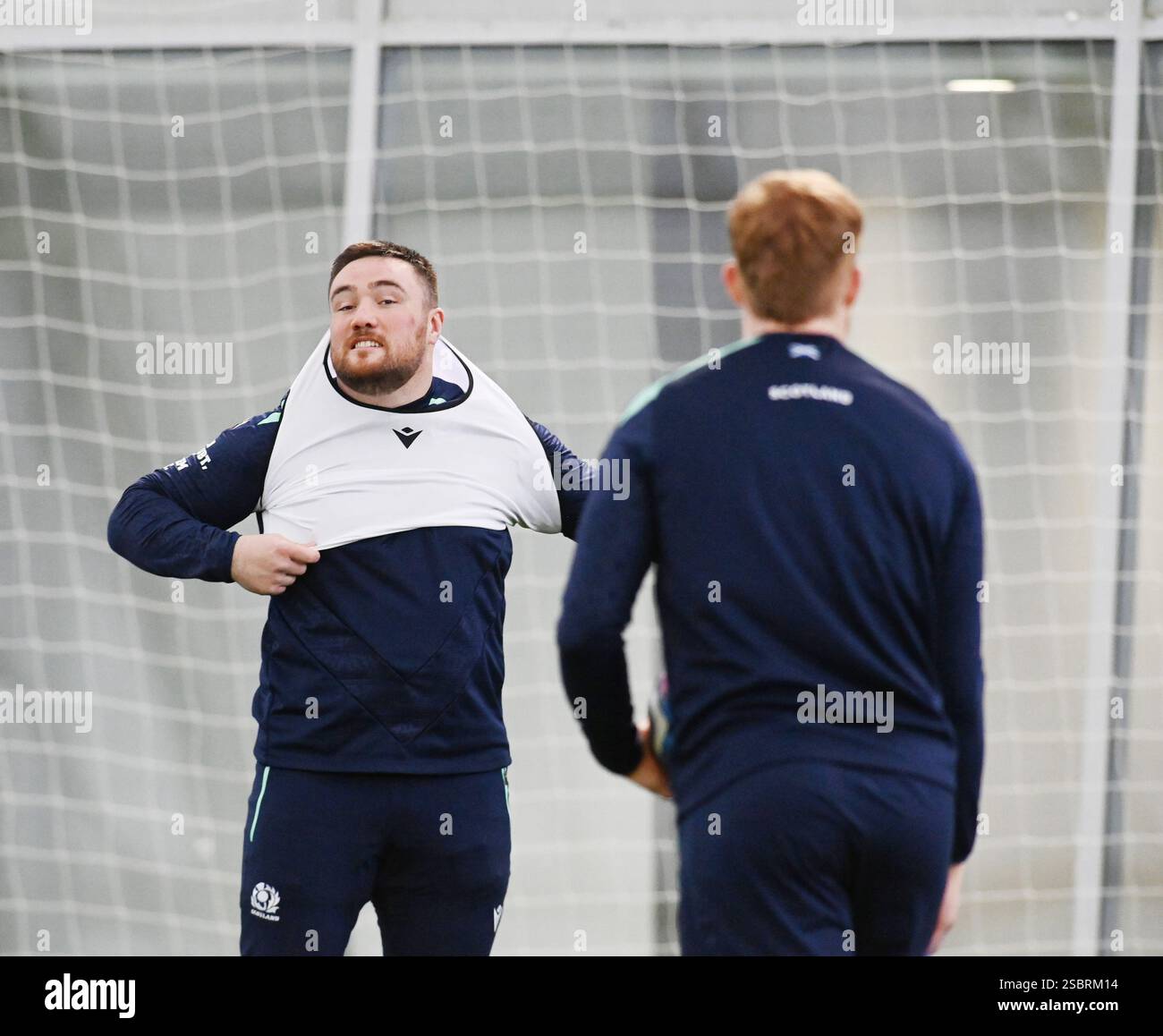 Oriam Sports Centre Edinburgh.Scotland.UK.4h Feb 2025 Scotland Rugby ...