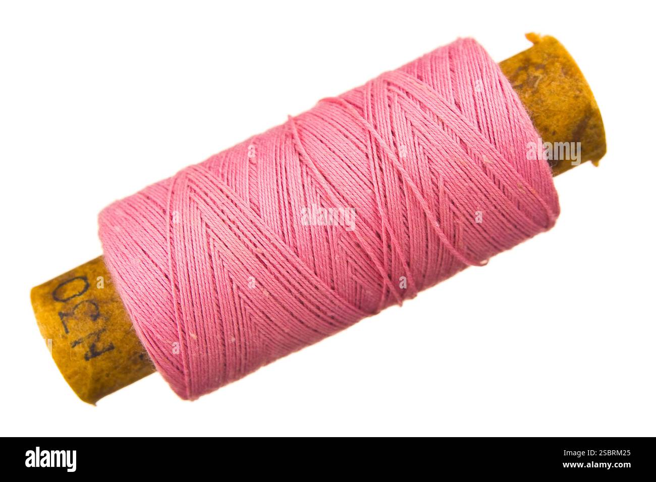 Sewing thread isolated on white background Stock Photo - Alamy
