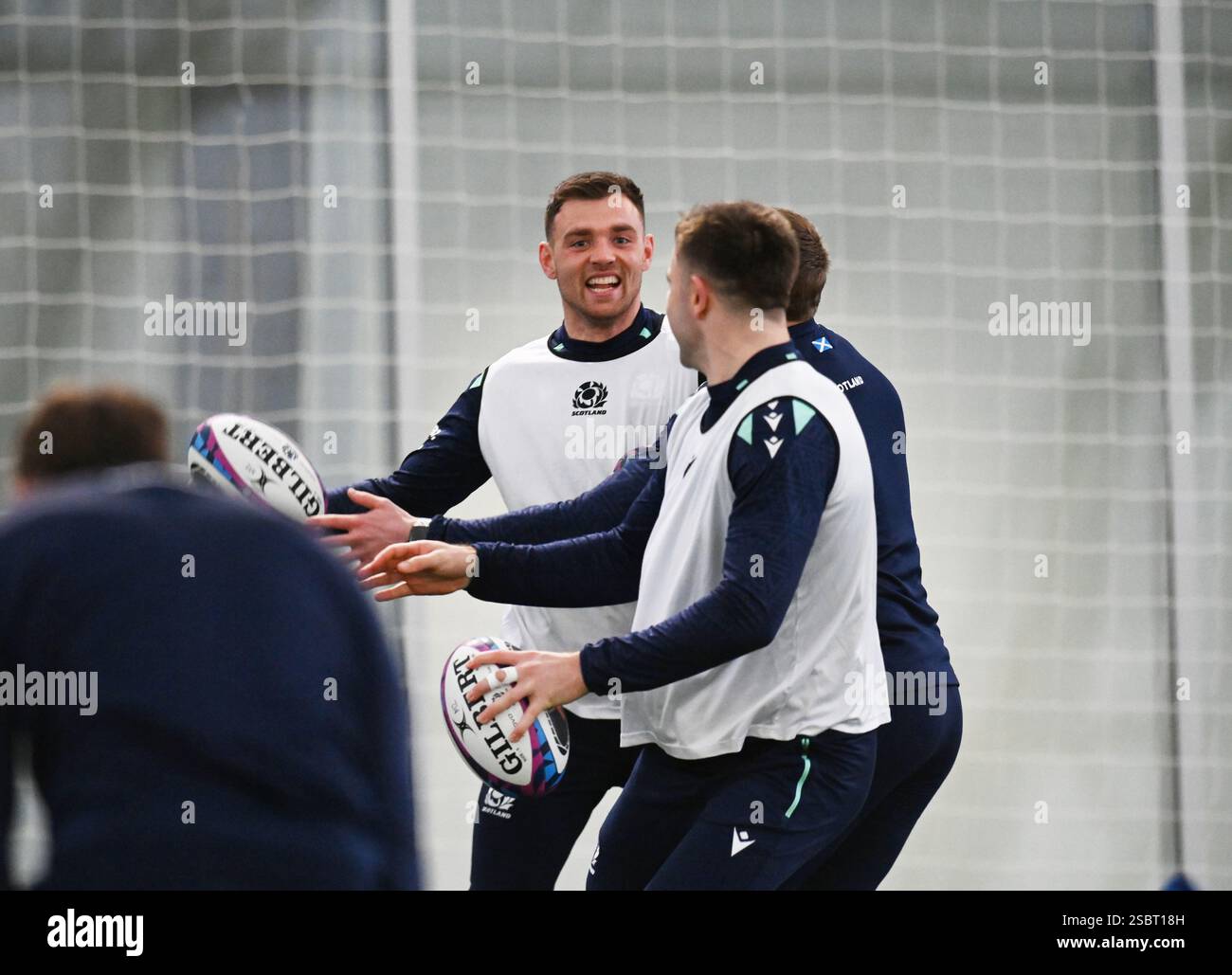 Oriam Sports Centre Edinburgh.Scotland.UK.4h Feb 2025 Scotland Rugby ...