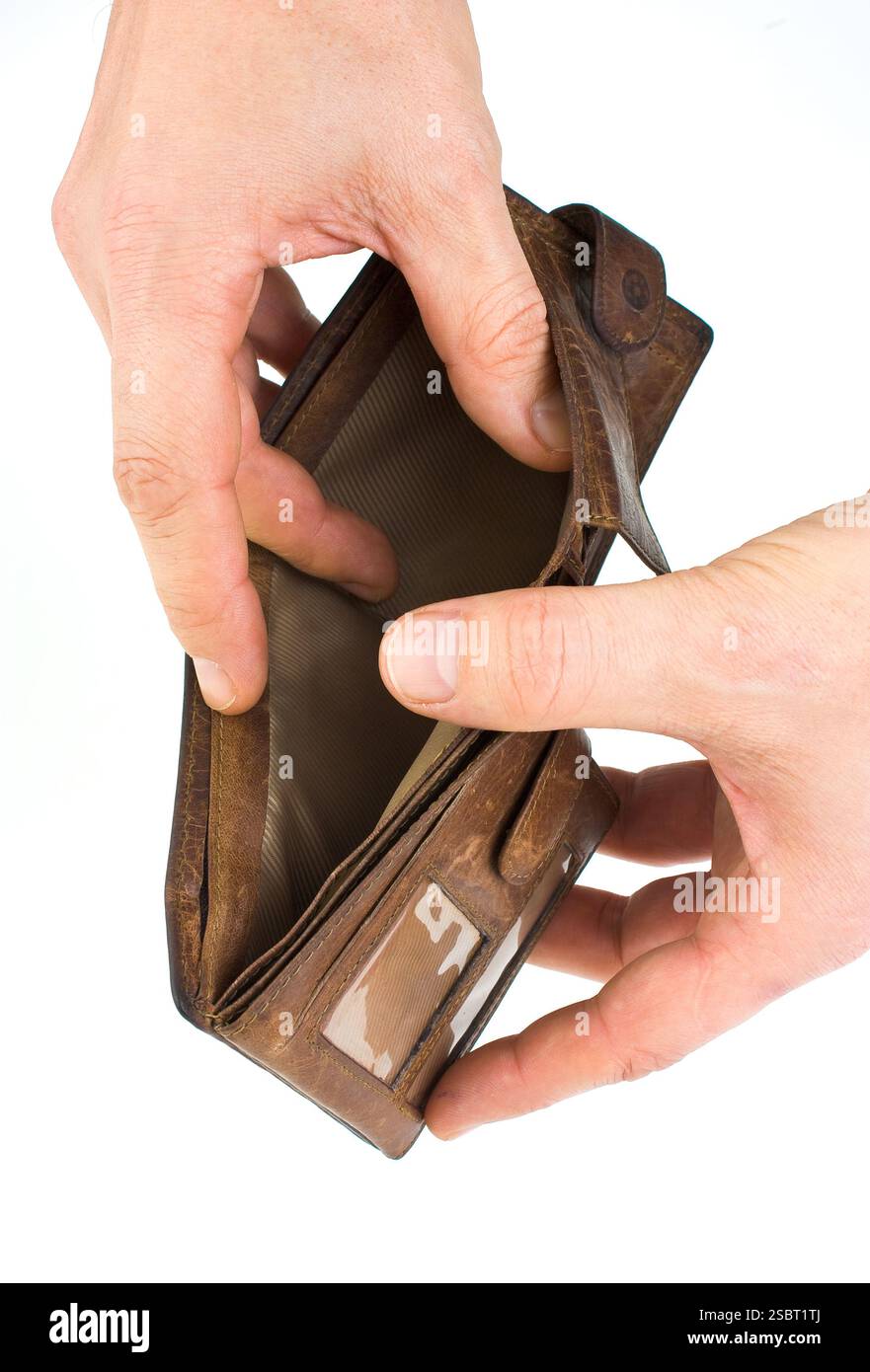 Purse isolated on a white background Stock Photo - Alamy