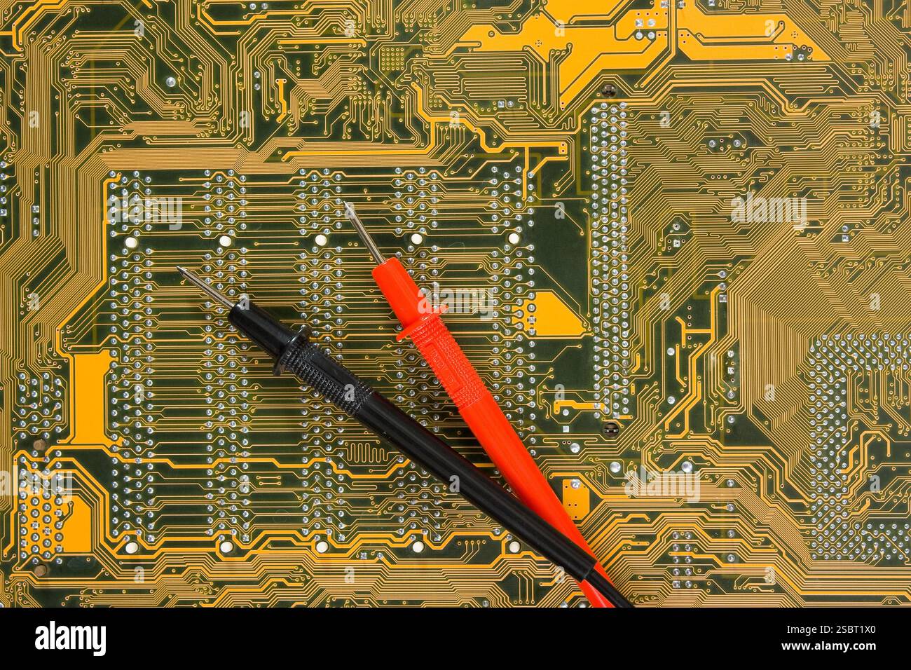 Radio components laid out on the electronic circuit Stock Photo - Alamy