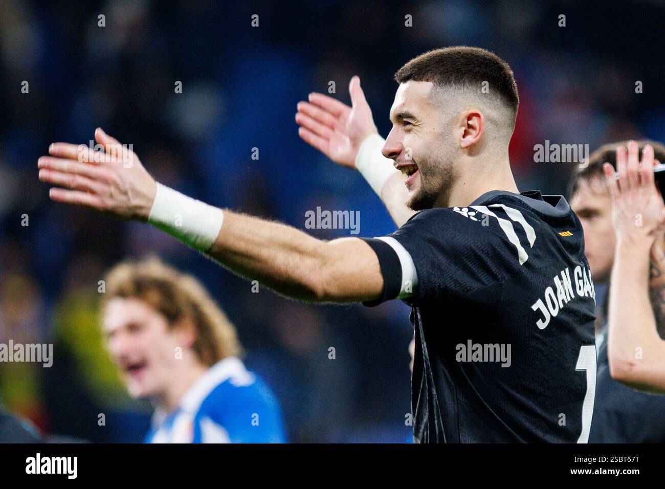 Barcelona spain february joan garcia celebrates the victory during the laliga ea sports match between rcd espanyol and real m Barcelona spain february joan garcia celebrates the victory during the laliga ea sports match between rcd espanyol and real m