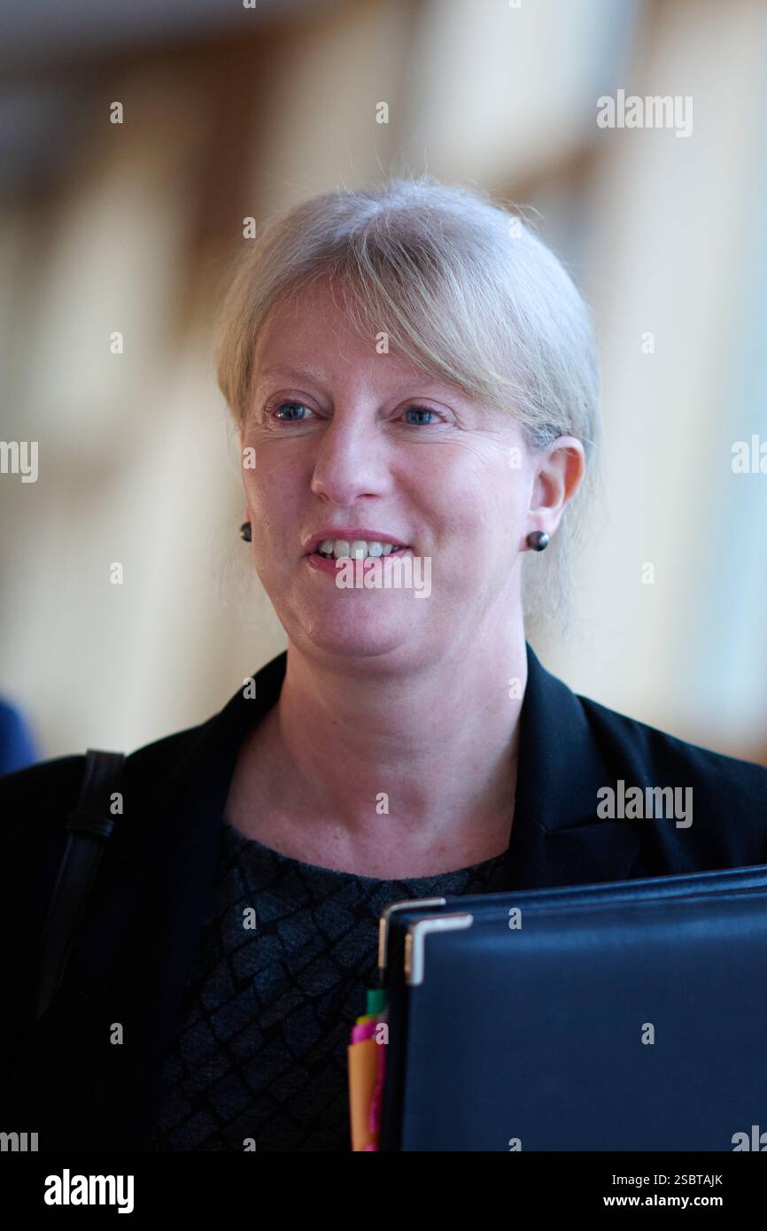 Edinburgh Scotland, UK 04 February 2025. Shona Robison MSP at the