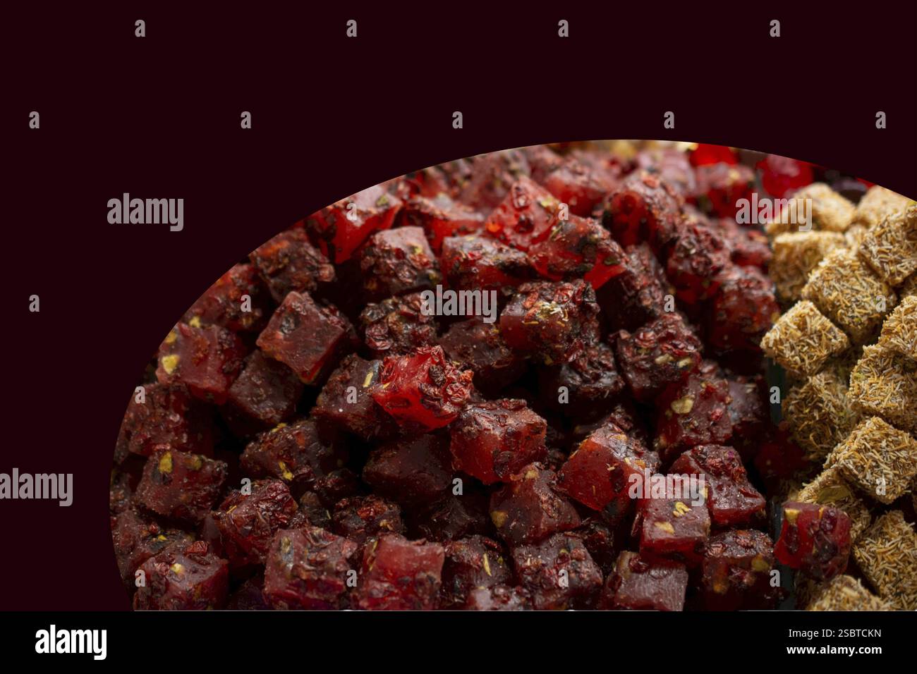 Rahat Comp Traditional Turkish Delight (Rahat Lokum Stock Photo - Alamy