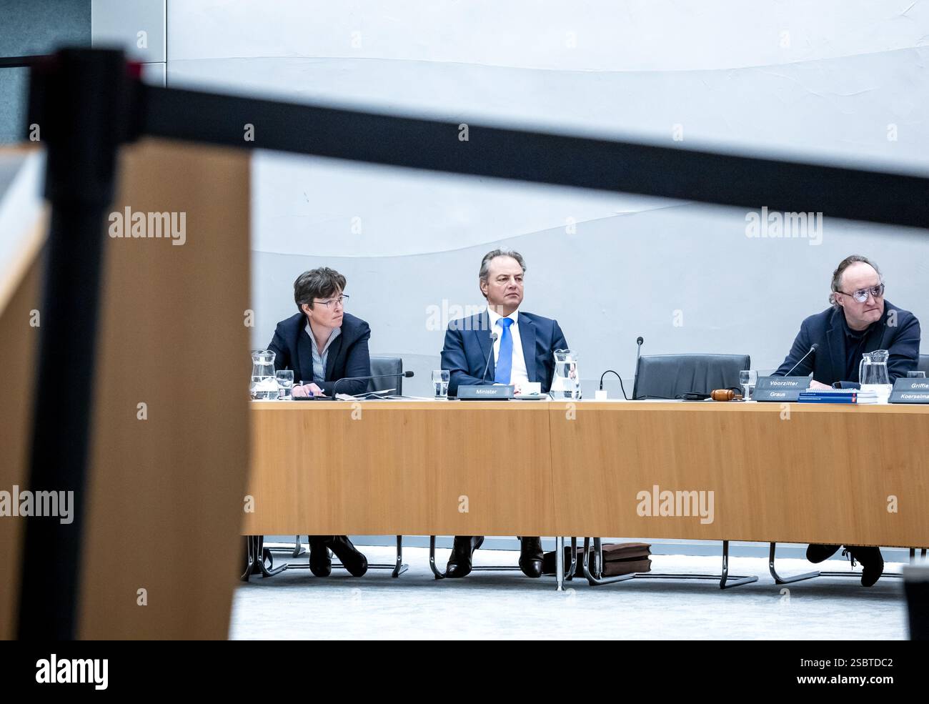 THE HAGUE - Barry Madlener, Minister of Infrastructure and Public Works ...