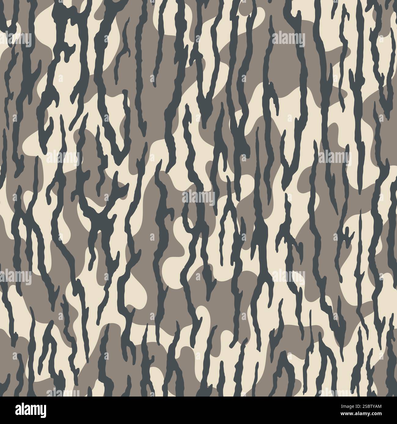 vector mossy oak camouflage Stock Vector