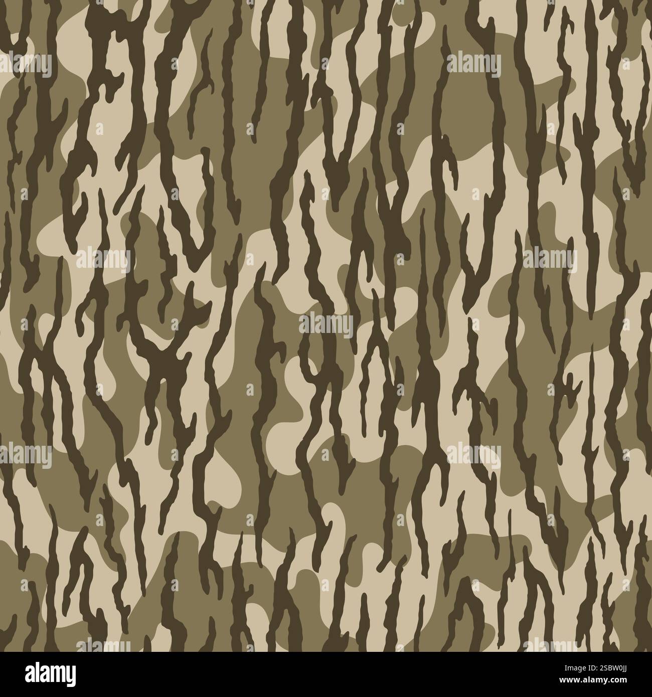 vector mossy oak camouflage Stock Vector
