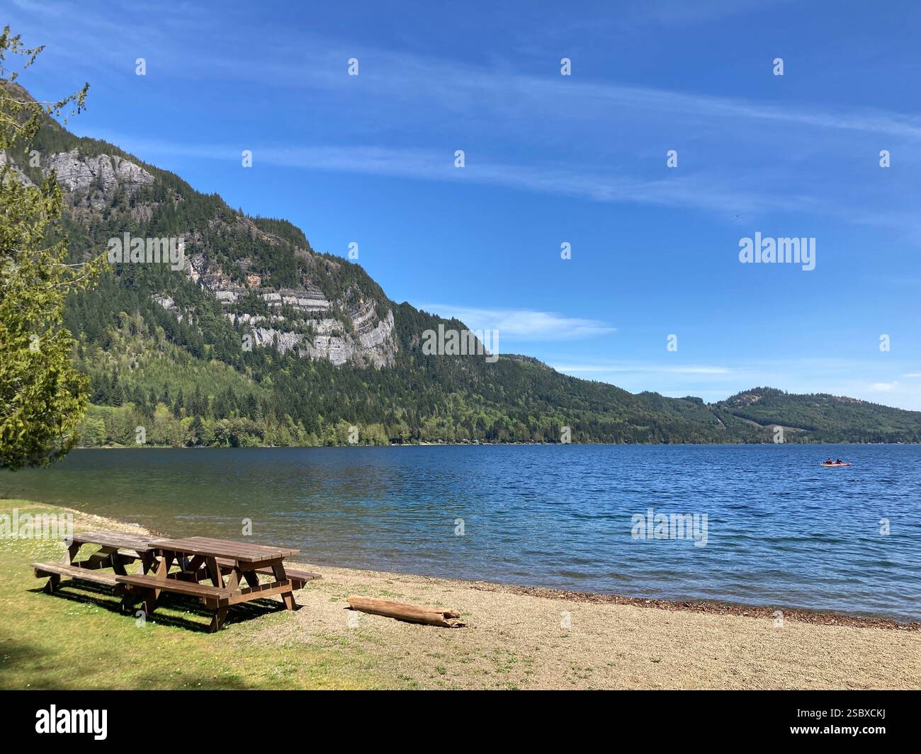 Horne Lake Regional Park, Vancouver Island, British Columbia, Canada Stock Photo