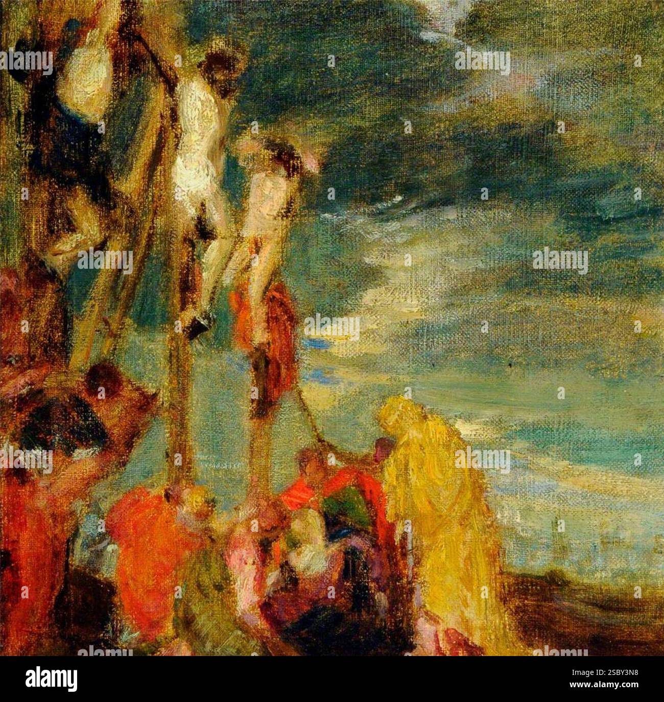 Henri Fantin-Latour (1836-1904) - The Crucifixion (copy after