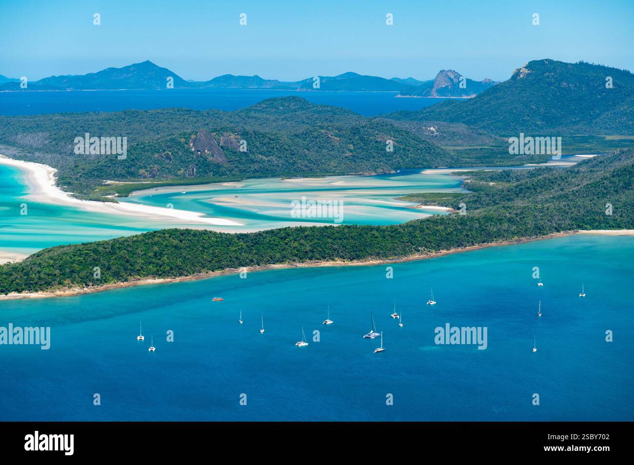 Hill Inlet at Whitsunday Island Stock Photo - Alamy
