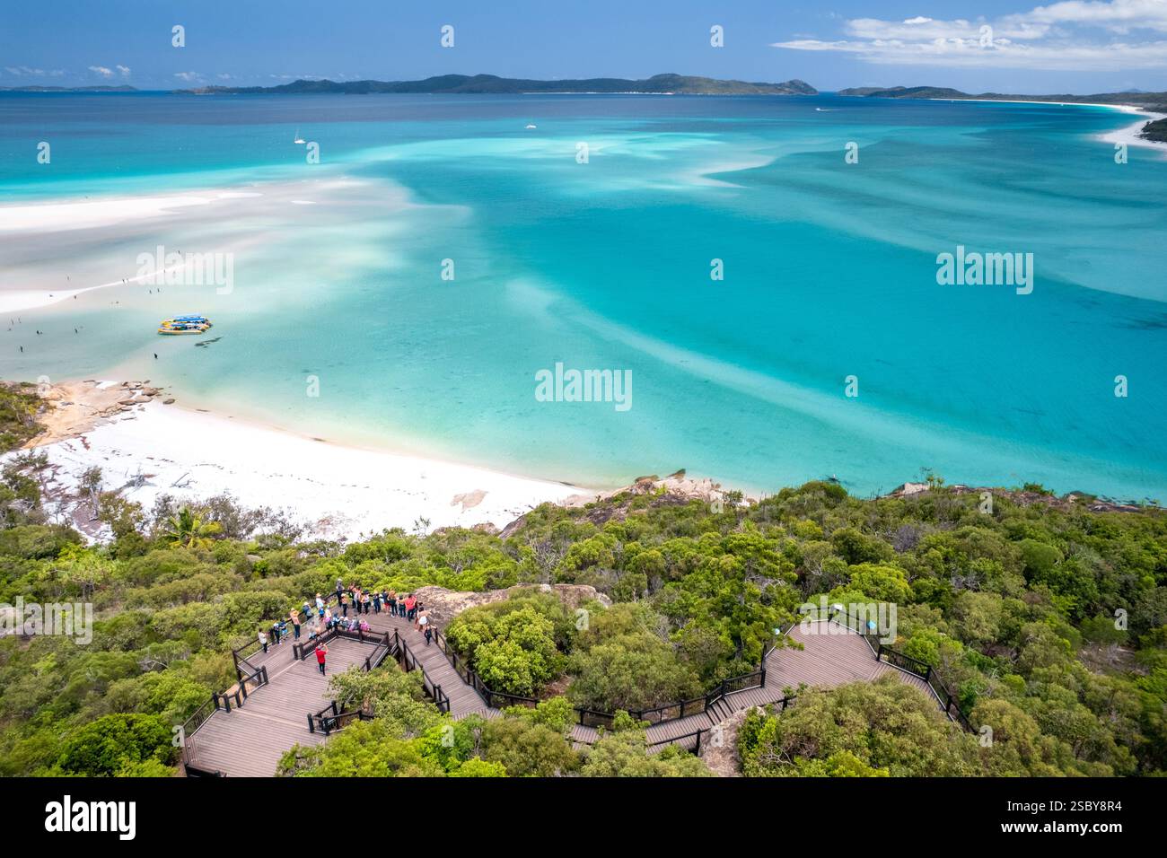 Hill Inlet at Whitsunday Island Stock Photo - Alamy