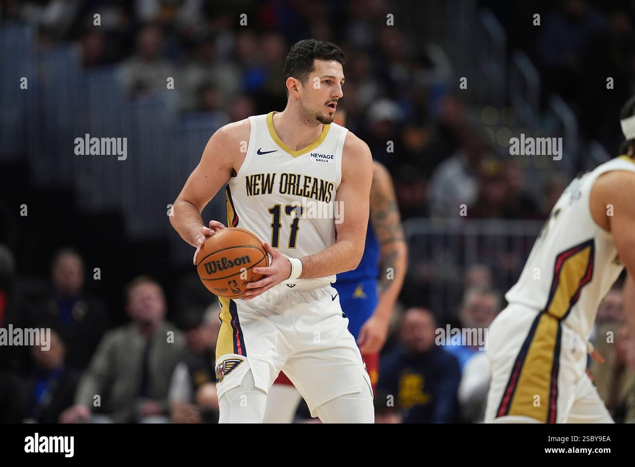 Matkovic Nba New Orleans Pelicans center Karlo Matkovic (17) in the first half of an ...