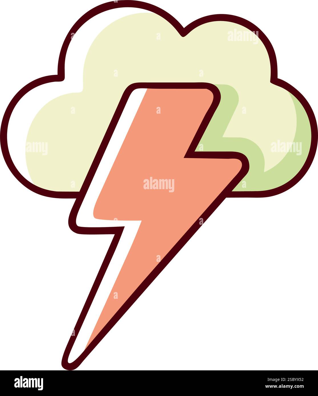 Lightning Bolt Icon Stock Vector Image & Art - Alamy