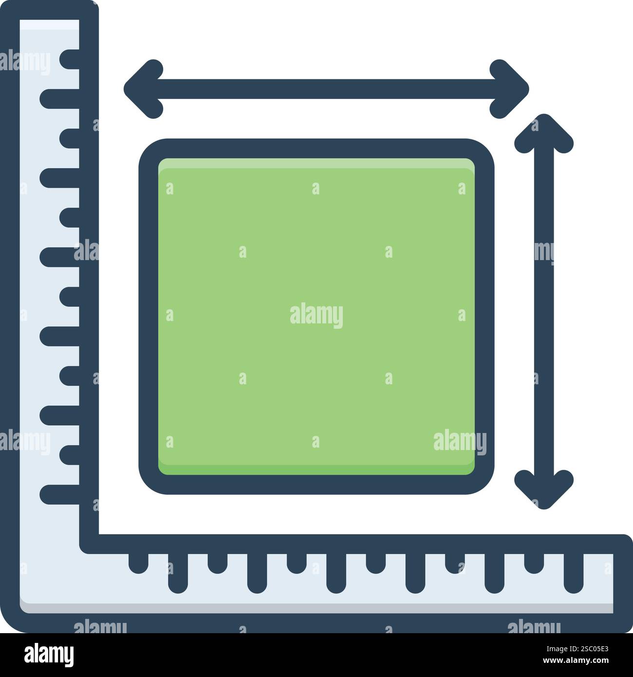 Measure foot Stock Vector Images - Alamy
