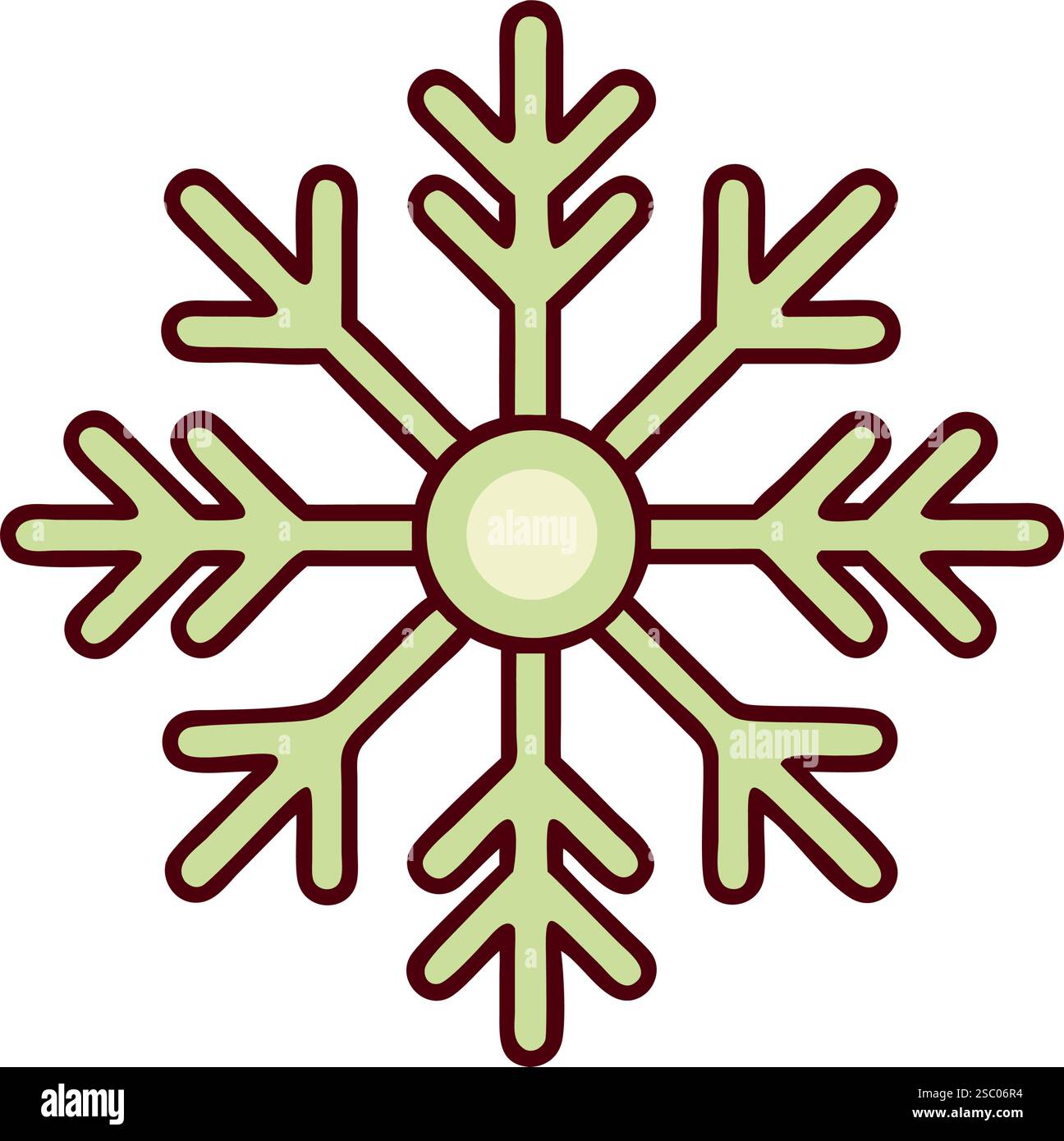 Snowflake Weather Icon Stock Vector Image & Art - Alamy