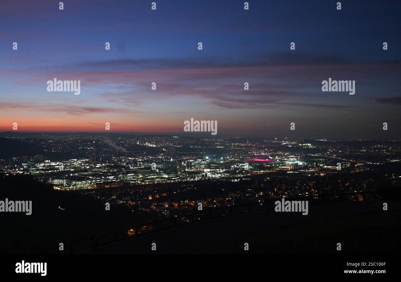 Stuttgart, Germany. 03rd Feb, 2025. The lights of Stuttgart - Bad ...