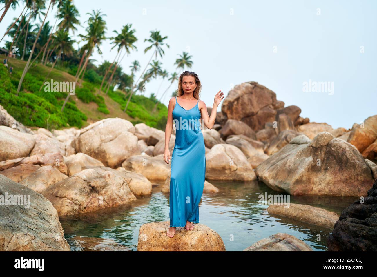 Wet dress in water hi-res stock photography and images - Alamy