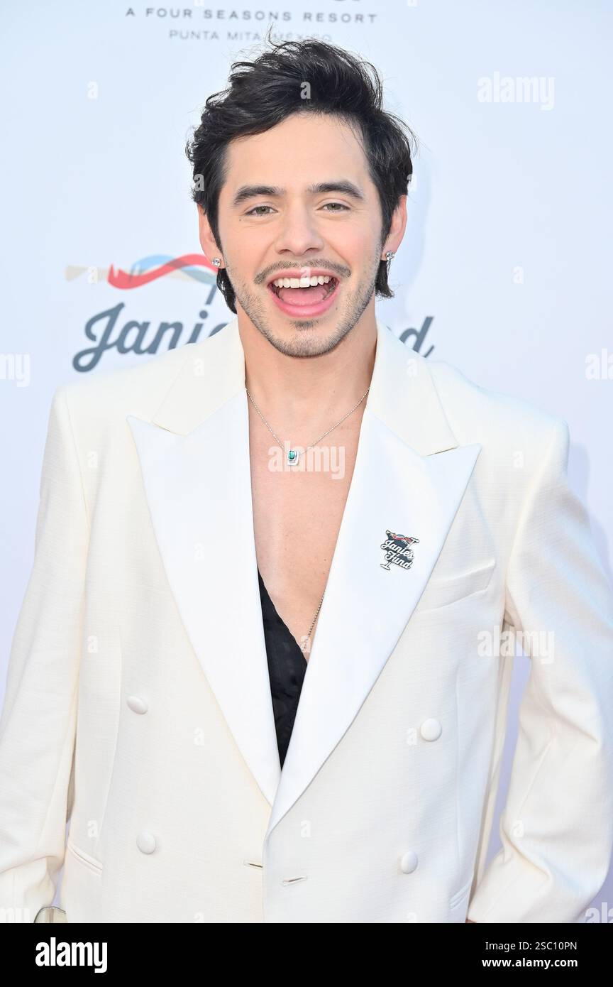 Hollywood CA USA - February 2, 2025: David Archuleta attends Steven Tyler’s 6th Annual Jam for Janie GRAMMY Awards Viewing Party Stock Photo