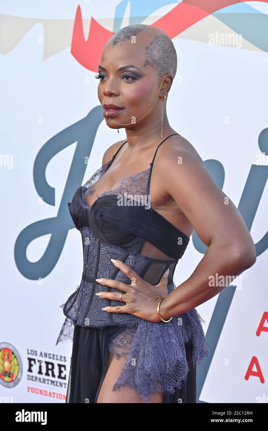 Hollywood CA USA February 2, 2025 Marsha Stephanie Blake attends Steven Tyler’s 6th Annual