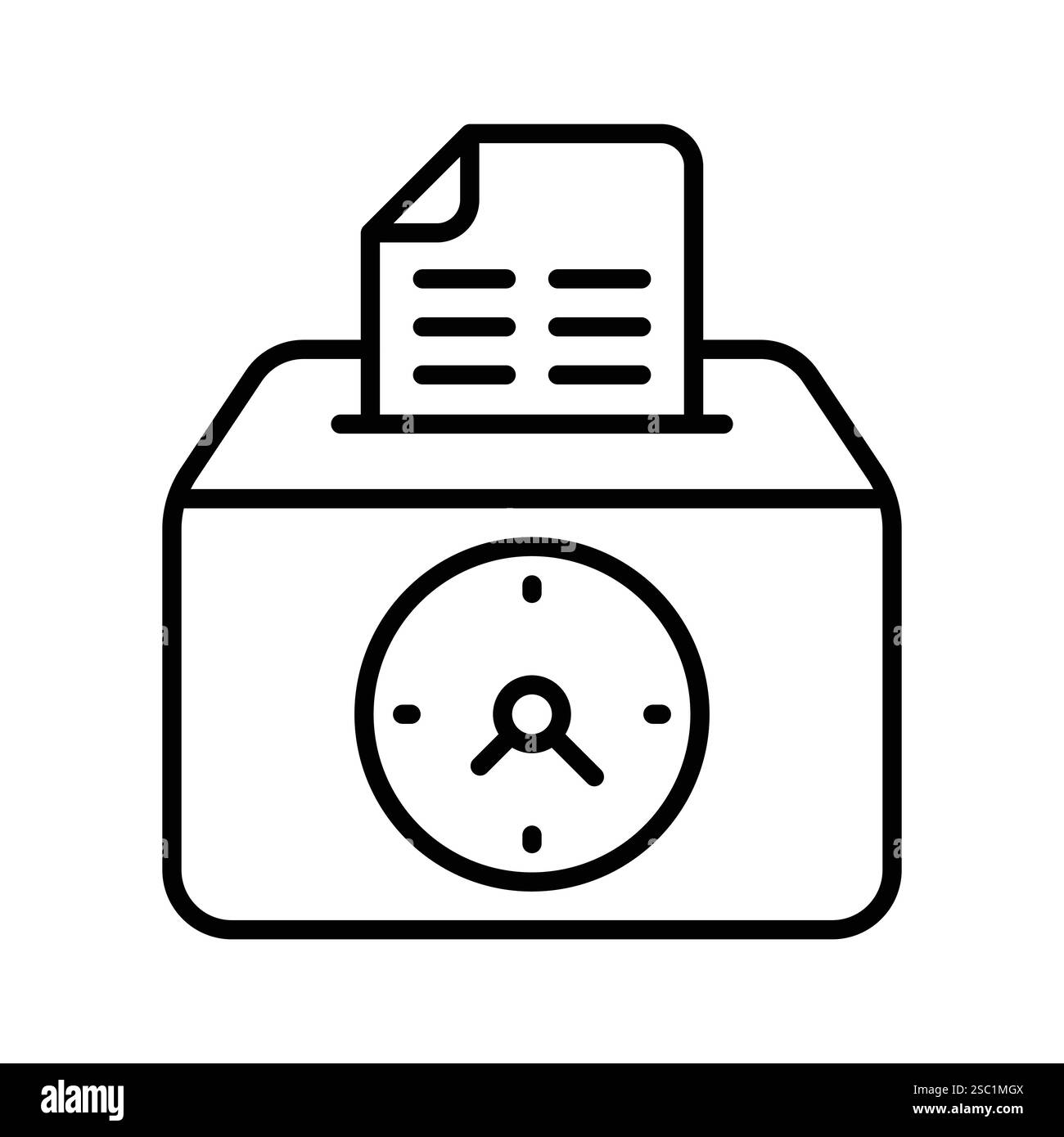 Daily attendance Stock Vector Images - Alamy