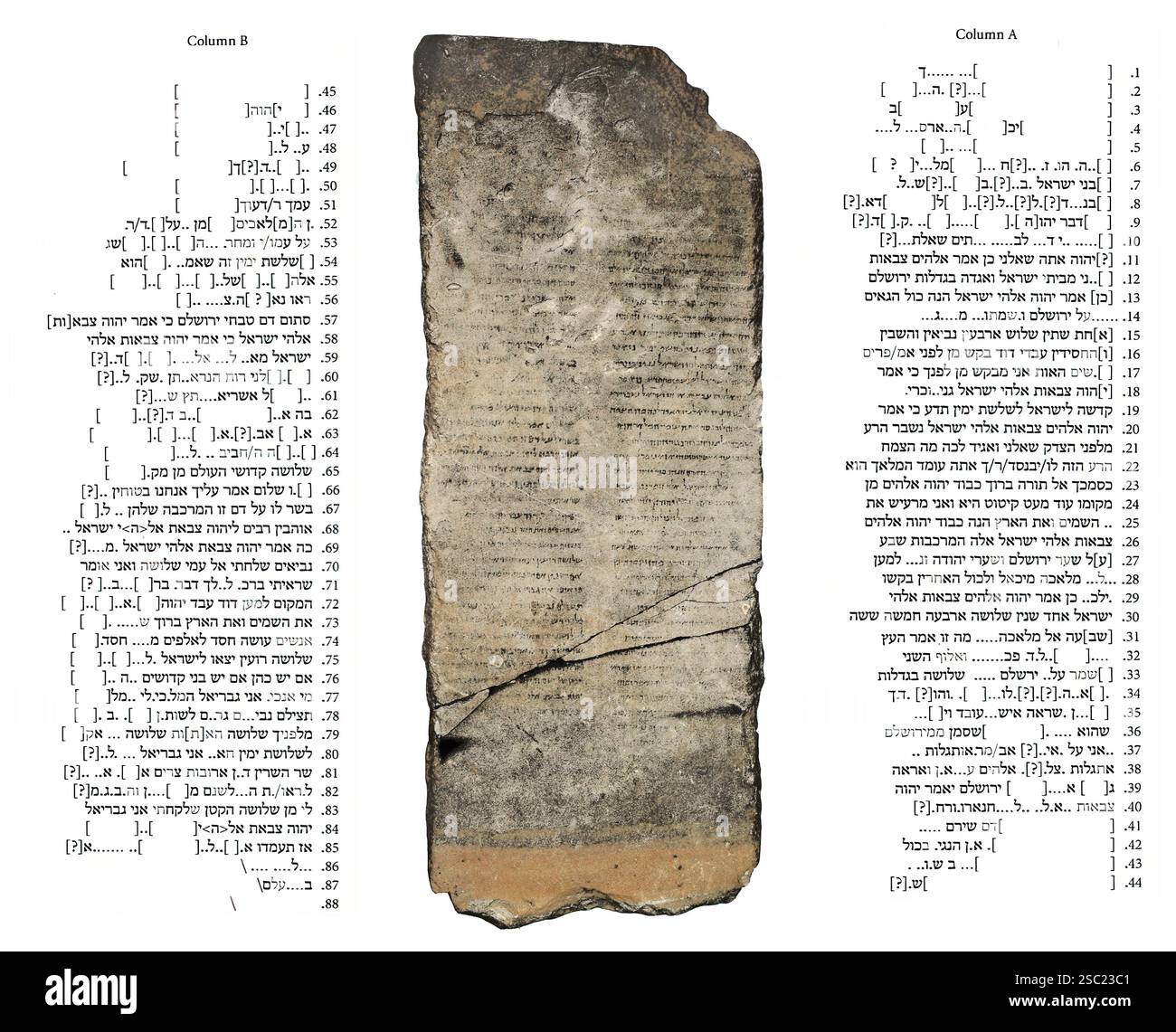 Inscription on a slab Cut Out Stock Images & Pictures - Alamy