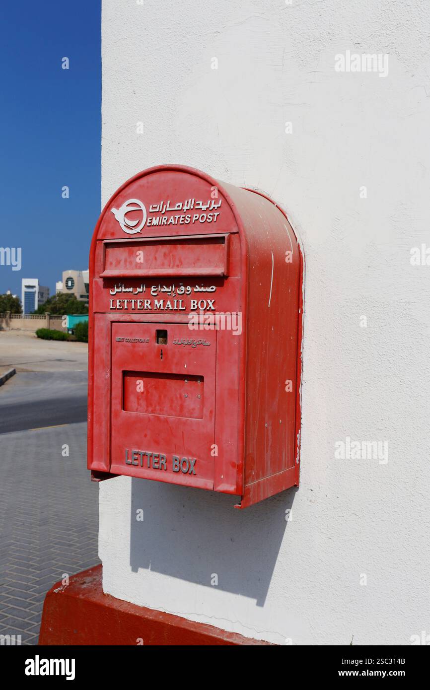 Letter mail box in dubai hi-res stock photography and images - Alamy