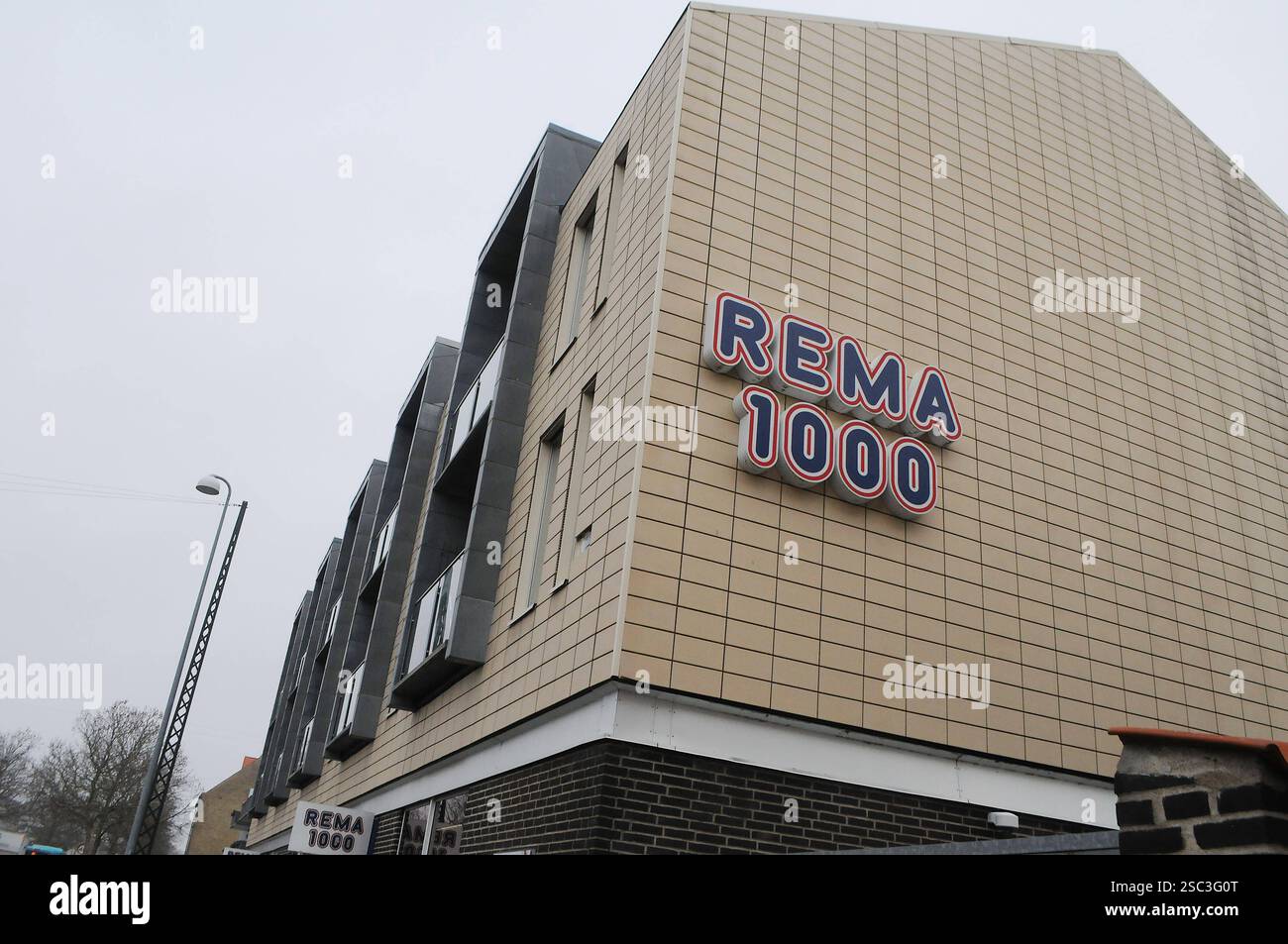 Copenhagen/ Denmark/05 february 2025/Rema 1000 chain grocery store in ...