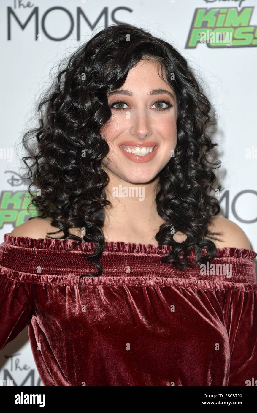 Taylor Ortega attending The MOMS and Disney Mamarazzi event for 'Kim ...