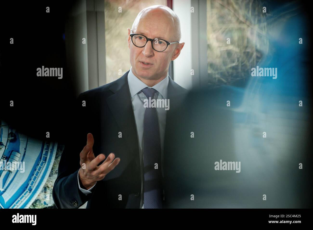Novo Nordisk CEO Lars Fruergaard Joergensen presents the annual report ...