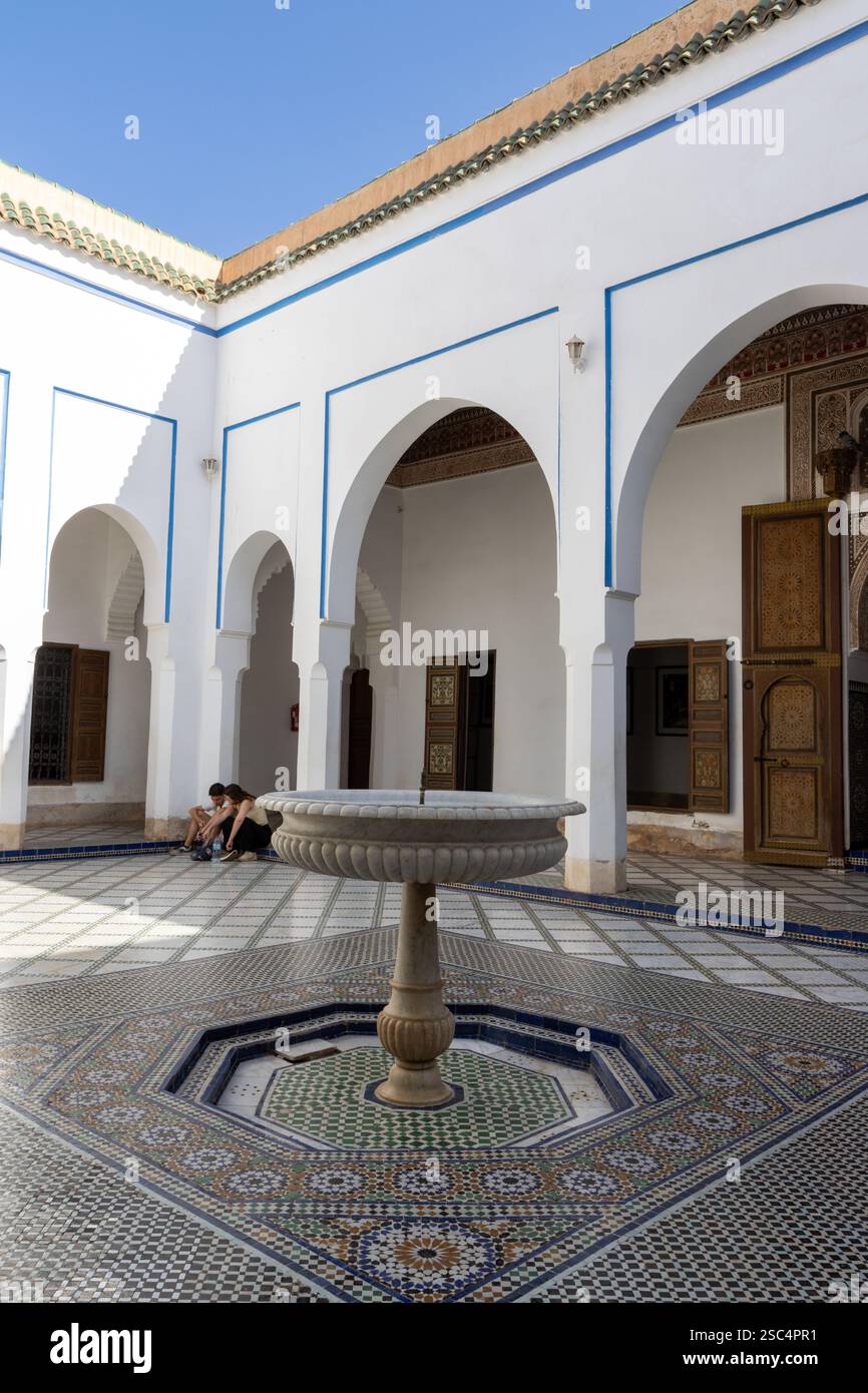 Bahia Palace Palace And Garden Complex Located In Marrakech Morocco bahia-palace-palace-and-garden-complex-located-in-marrakech-morocco