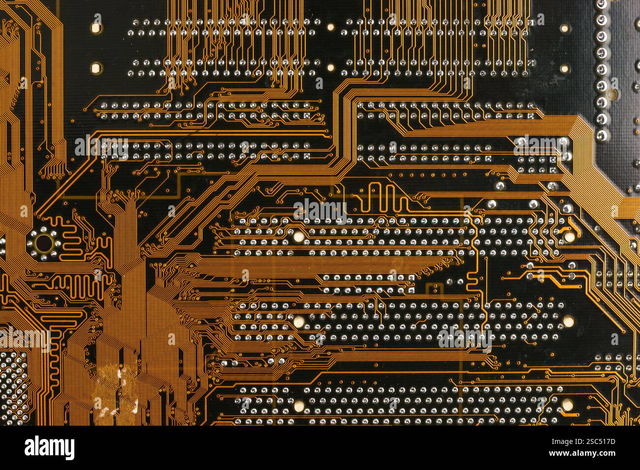 Radio components laid out on the electronic circuit Stock Photo - Alamy