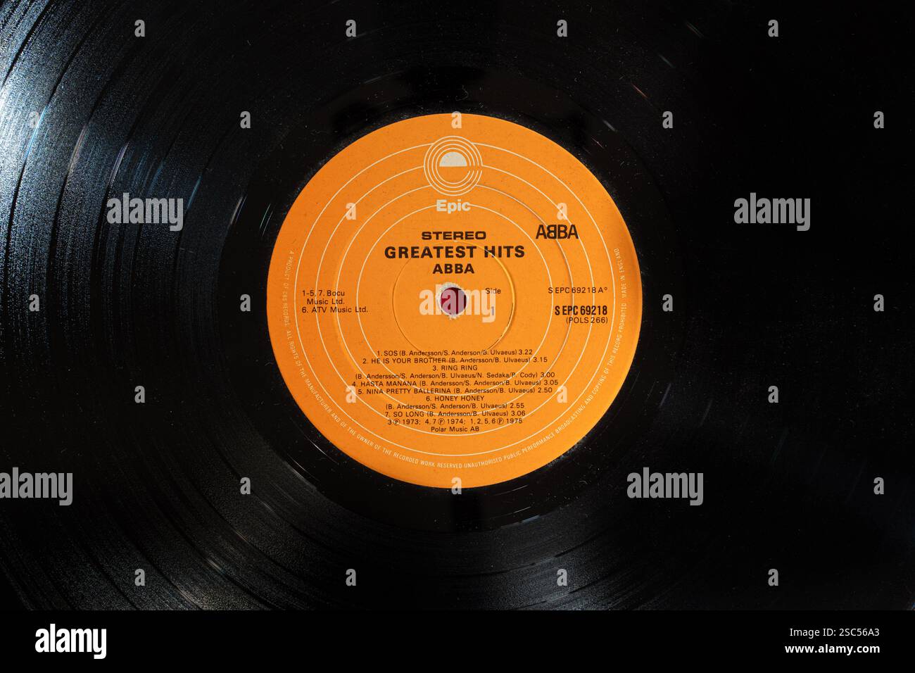 ABBA Greatest Hits Stock Photo