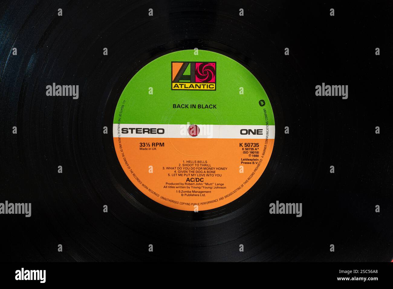 AC/DC Back in Black Stock Photo - Alamy
