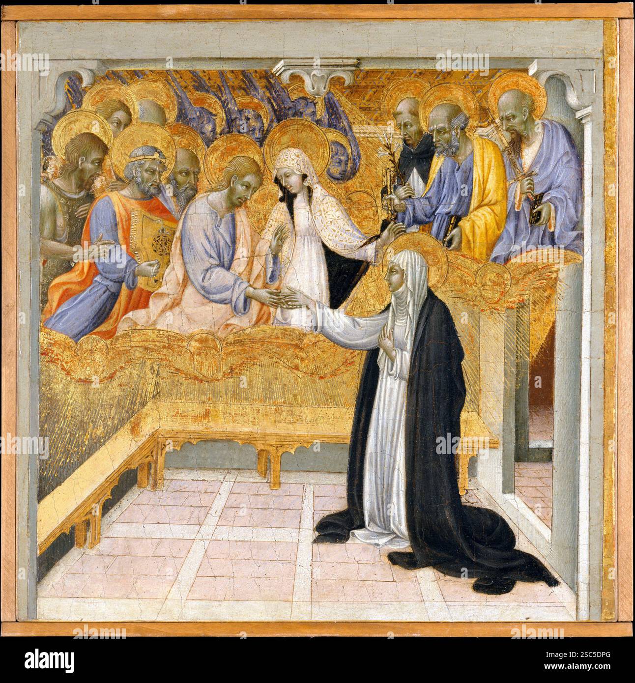 The Mystic Marriage of Saint Catherine of Siena , painting by Giovanni ...