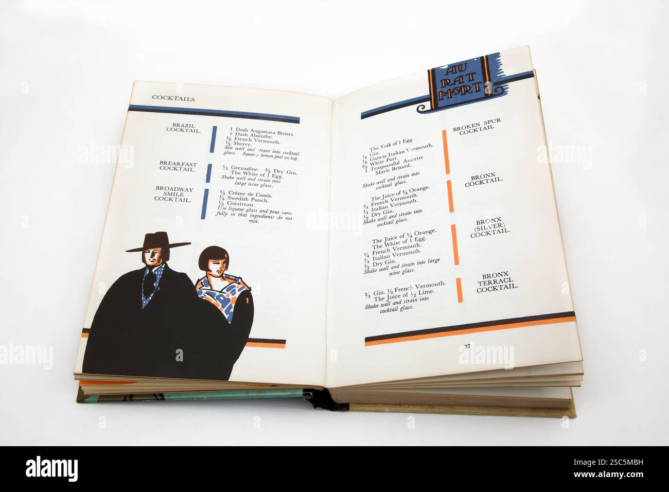 Art Deco 1930's Antique The Savoy Cocktail Book Compiled by Harry ...