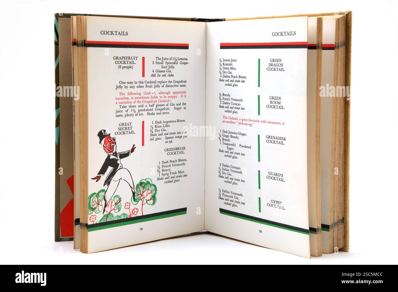 Art Deco 1930's Antique The Savoy Cocktail Book Compiled by Harry ...