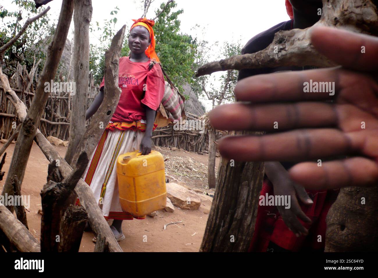 Framenti Di Vita Quotidiana In A Village Konso (Konso-Ethiopia Stock Photo  - Alamy, image size:1300x956