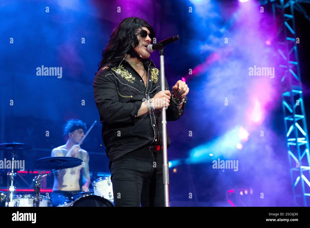 Chris Jericho of Fozzy performs during Chris Jericho's Rock 'N ...