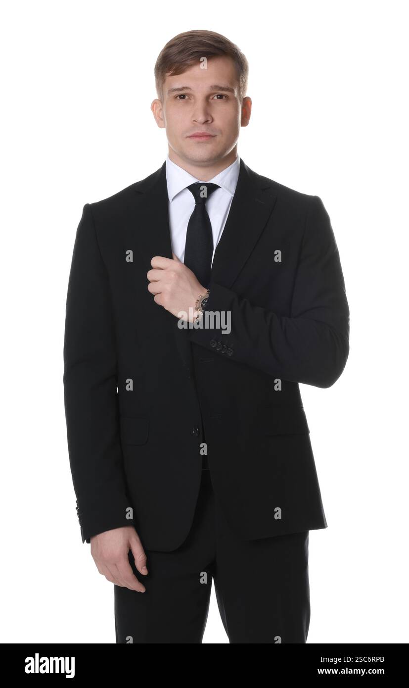 Man in expensive suit Cut Out Stock Images & Pictures - Alamy