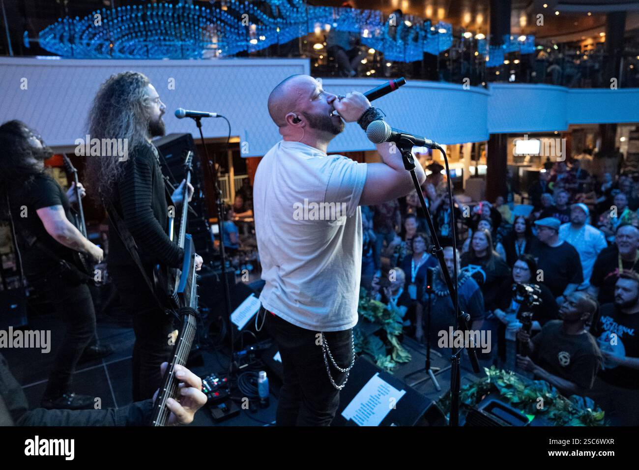 Brendan Shane of The Nocturnal Affair perform during Chris Jericho's ...