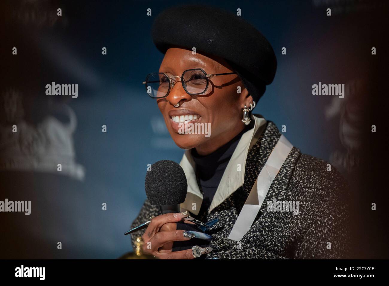 Cambridge, United States. 05th Feb, 2025. British actress and singer(02)